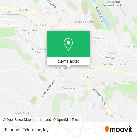 Hartă Reparații Telefoane