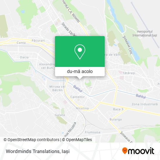 Hartă Wordminds Translations