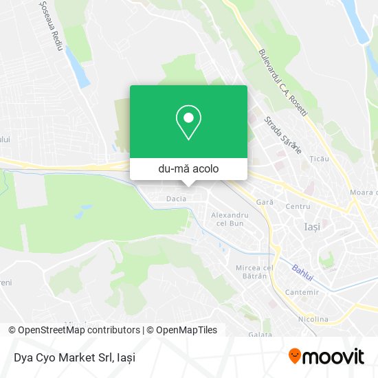 Hartă Dya Cyo Market Srl