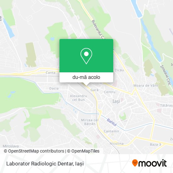 Hartă Laborator Radiologic Dentar