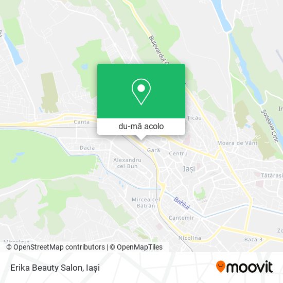 Hartă Erika Beauty Salon