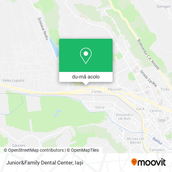 Hartă Junior&Family Dental Center