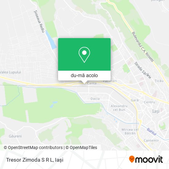 Hartă Tresor Zimoda S R L