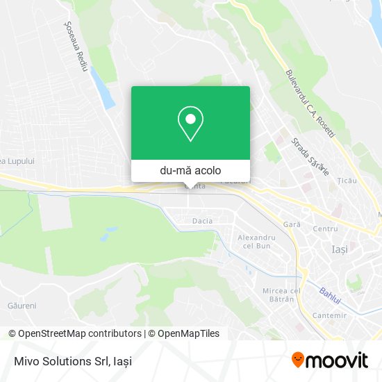 Hartă Mivo Solutions Srl