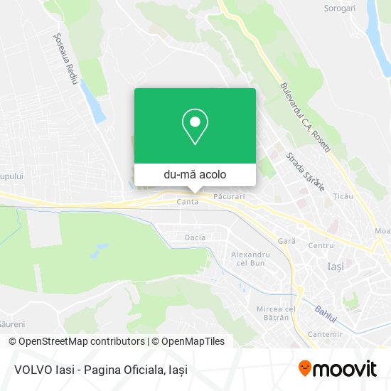 Hartă VOLVO Iasi - Pagina Oficiala