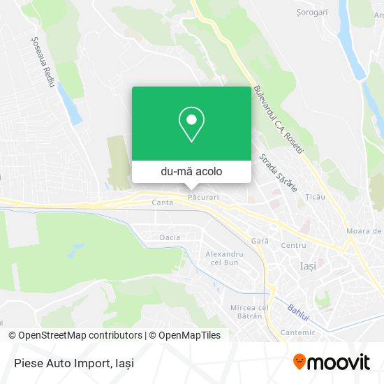 Hartă Piese Auto Import