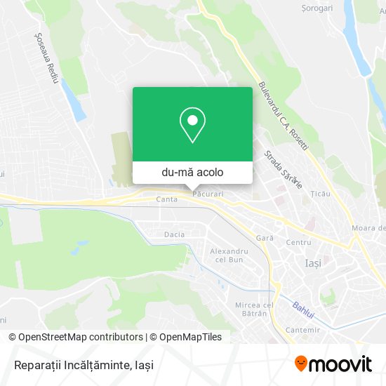 Hartă Reparații Incălțăminte