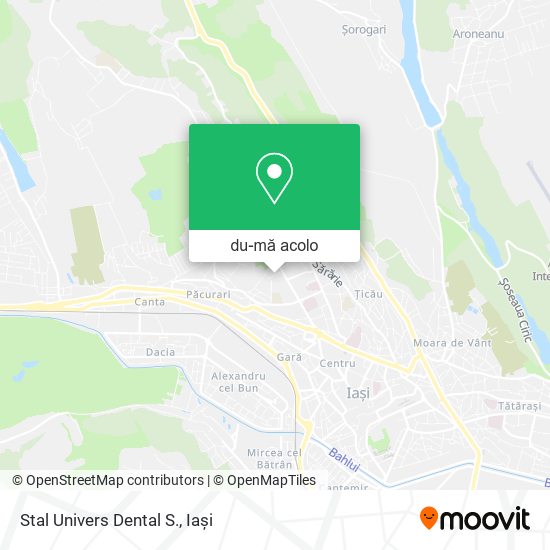 Hartă Stal Univers Dental S.