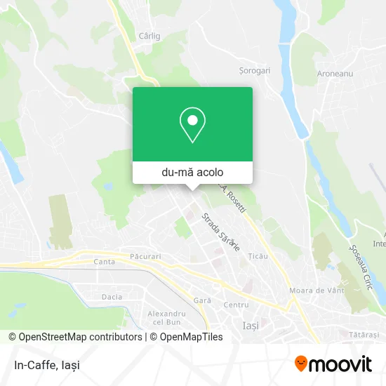 Hartă In-Caffe