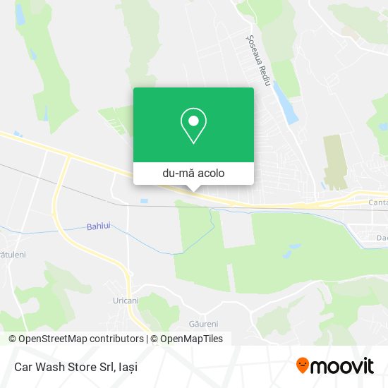 Hartă Car Wash Store Srl