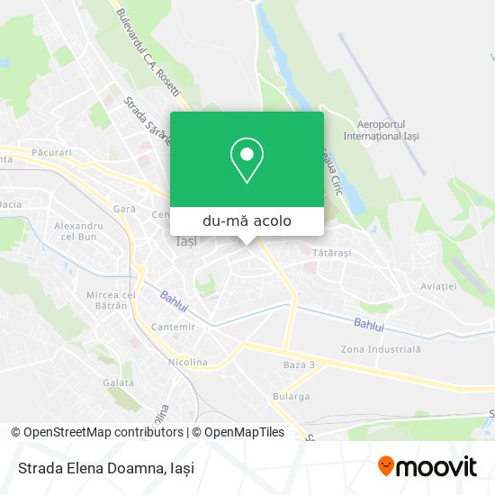 Hartă Strada Elena Doamna