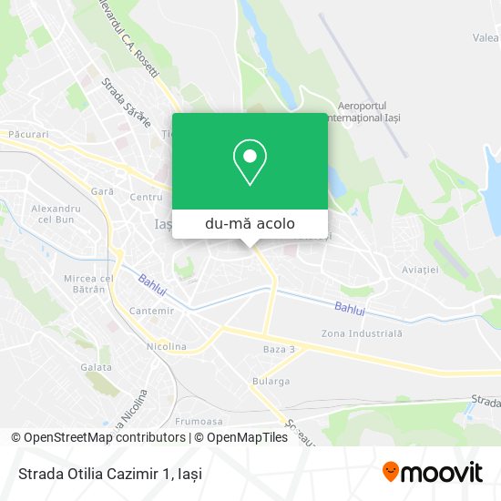 Hartă Strada Otilia Cazimir 1