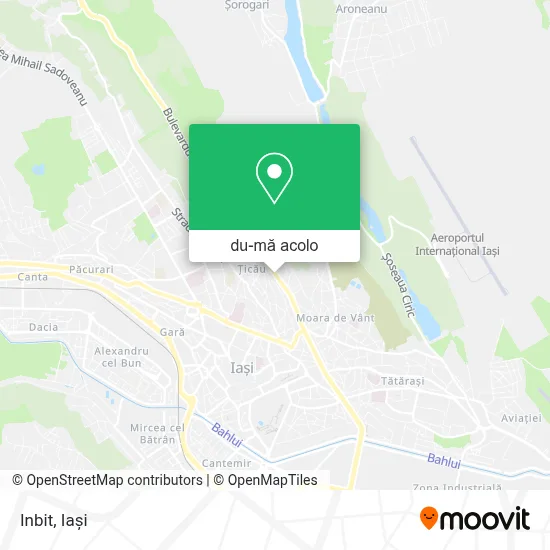 Hartă Inbit