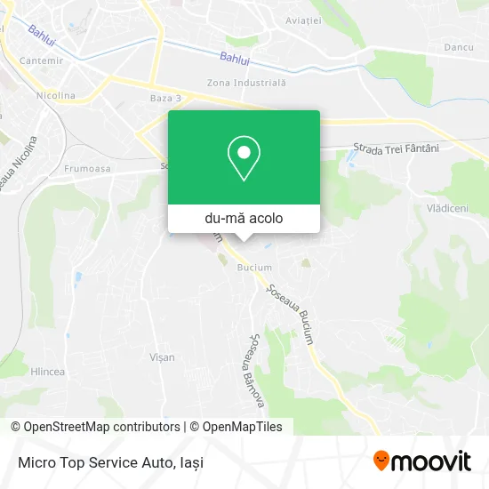 Hartă Micro Top Service Auto