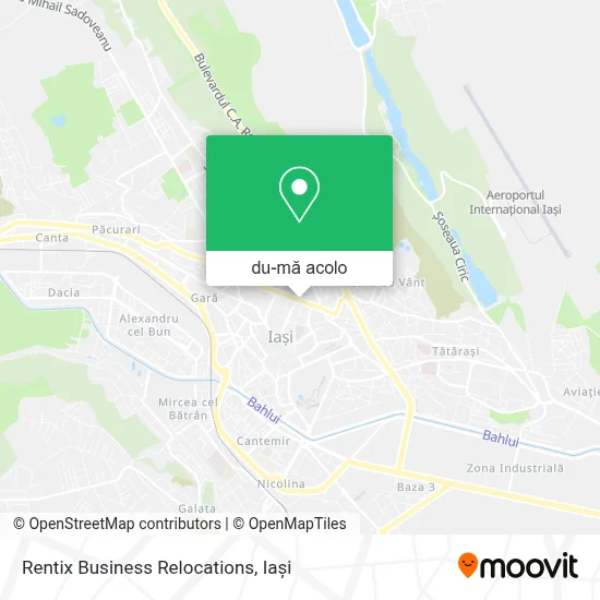 Hartă Rentix Business Relocations