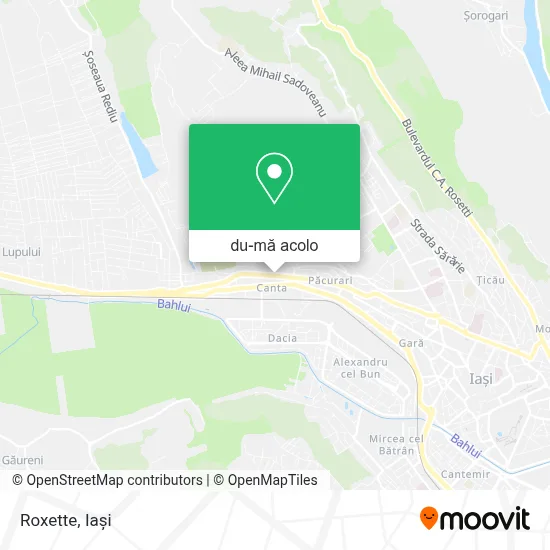 Hartă Roxette