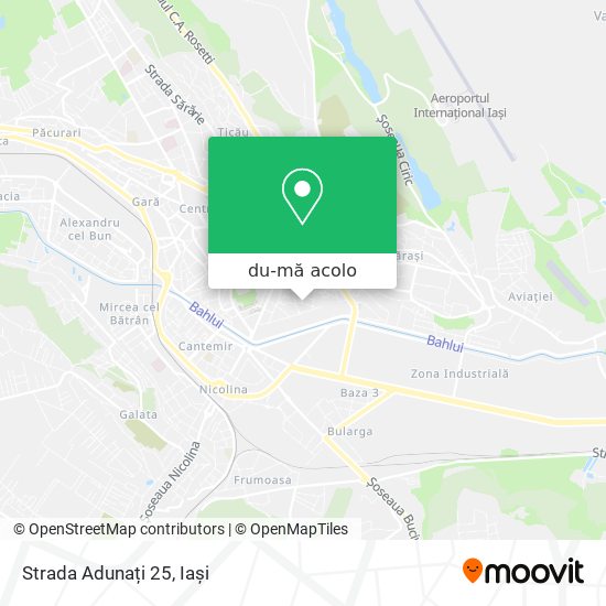 Hartă Strada Adunați 25