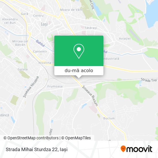 Hartă Strada Mihai Sturdza 22