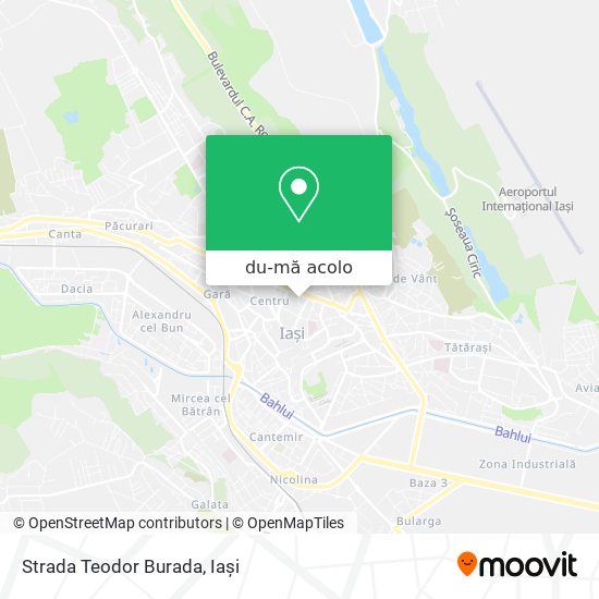 Hartă Strada Teodor Burada