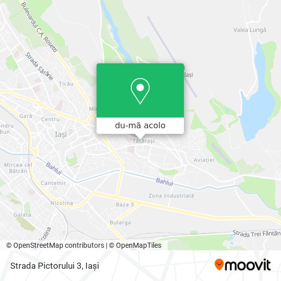 Hartă Strada Pictorului 3