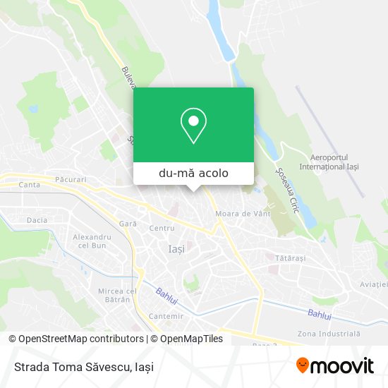 Hartă Strada Toma Săvescu