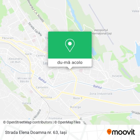 Hartă Strada Elena Doamna nr. 63