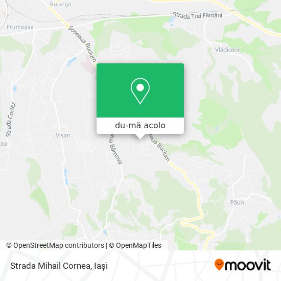 Hartă Strada Mihail Cornea