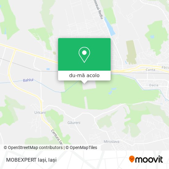 Hartă MOBEXPERT Iași