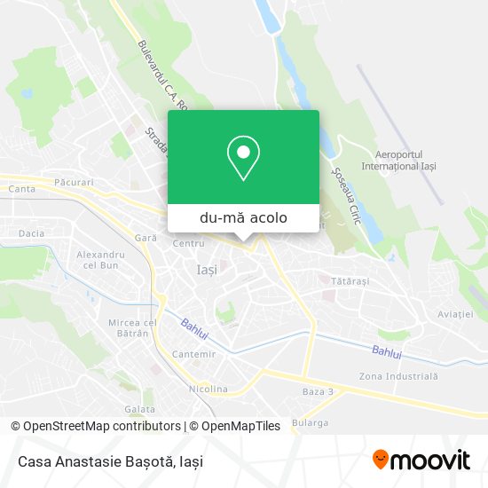 Hartă Casa Anastasie Başotă