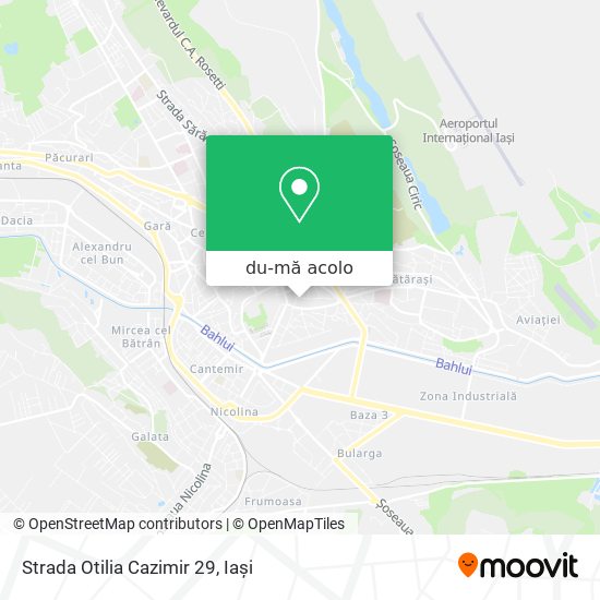 Hartă Strada Otilia Cazimir 29