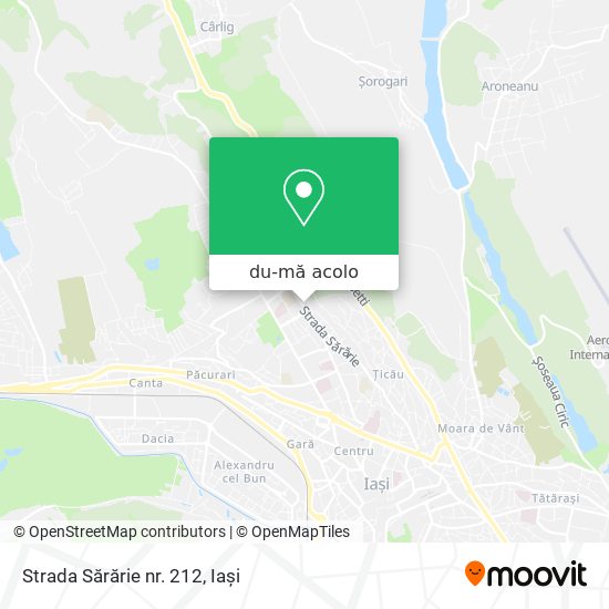 Hartă Strada Sărărie nr. 212