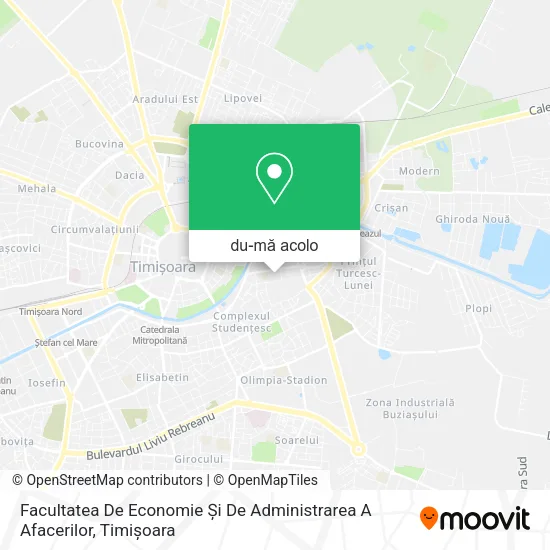 Hartă Facultatea De Economie Și De Administrarea A Afacerilor