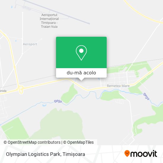 Hartă Olympian Logistics Park