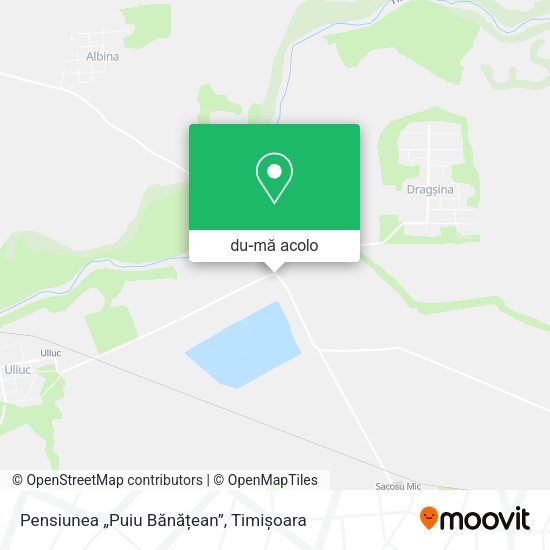 Hartă Pensiunea „Puiu Bănățean”