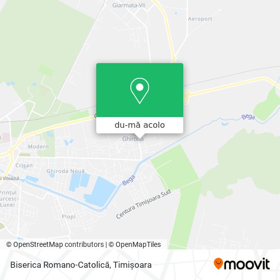 Hartă Biserica Romano-Catolică
