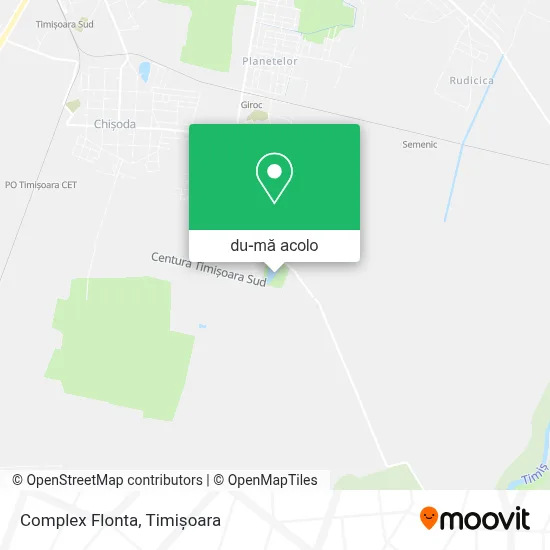 Hartă Complex Flonta