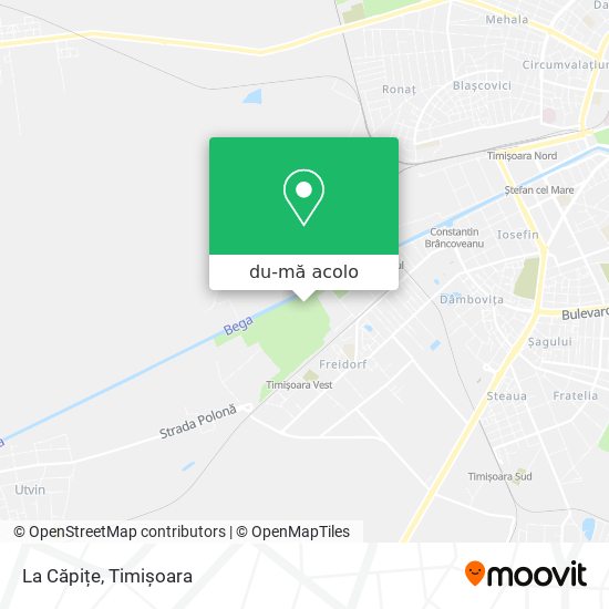Hartă La Căpițe