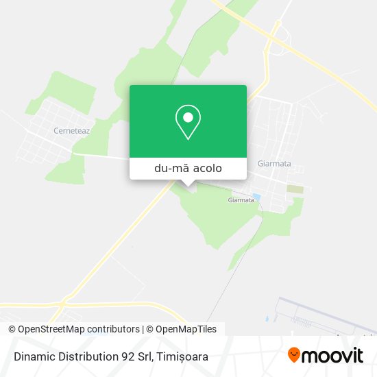 Hartă Dinamic Distribution 92 Srl