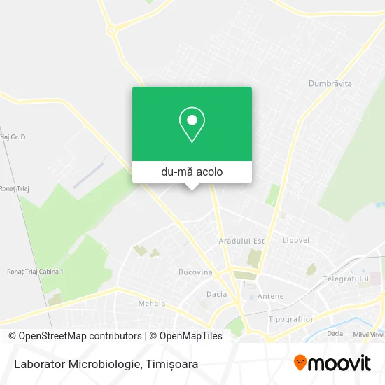 Hartă Laborator Microbiologie