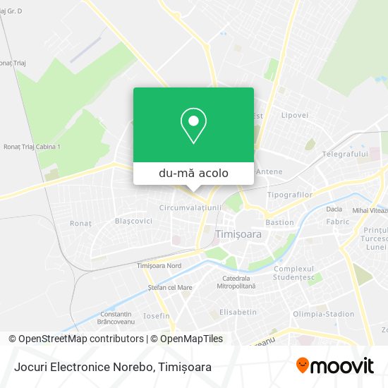 Hartă Jocuri Electronice Norebo