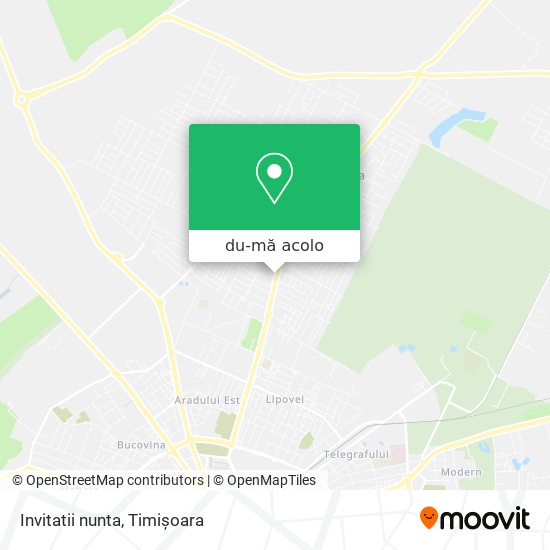 Hartă Invitatii nunta