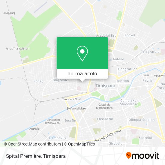 Hartă Spital Première