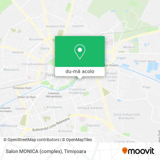 Hartă Salon MONICA (complex)