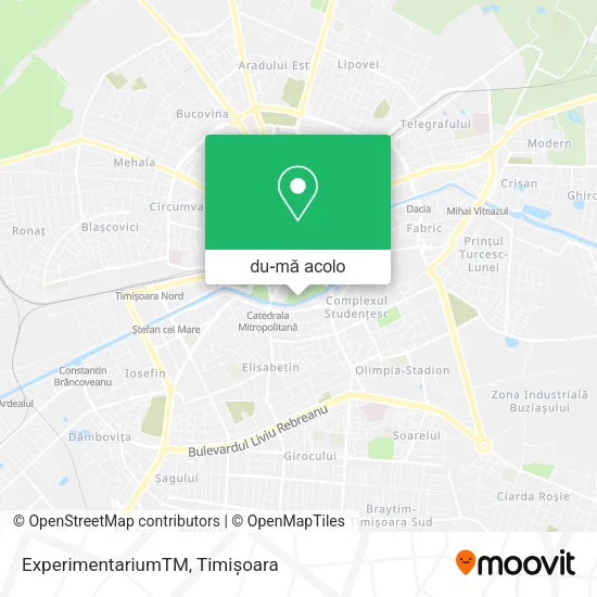 Hartă ExperimentariumTM