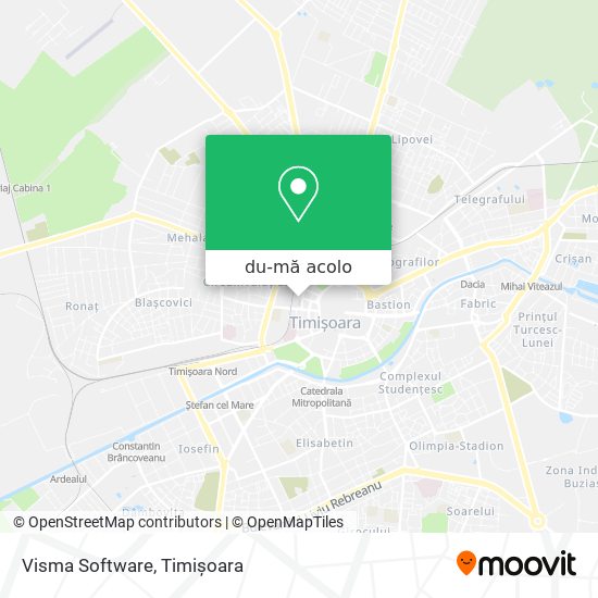 Hartă Visma Software