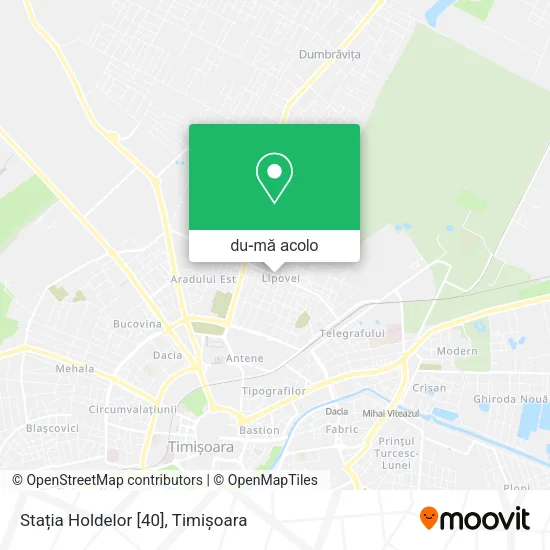 Hartă Stația Holdelor [40]
