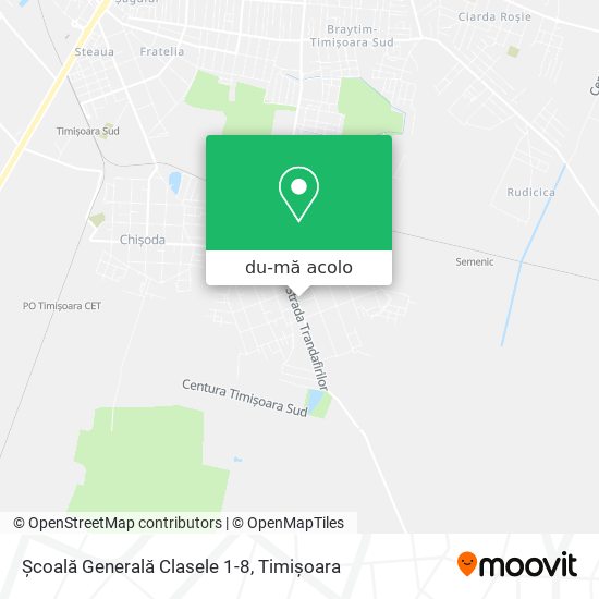 Hartă Școală Generală Clasele 1-8