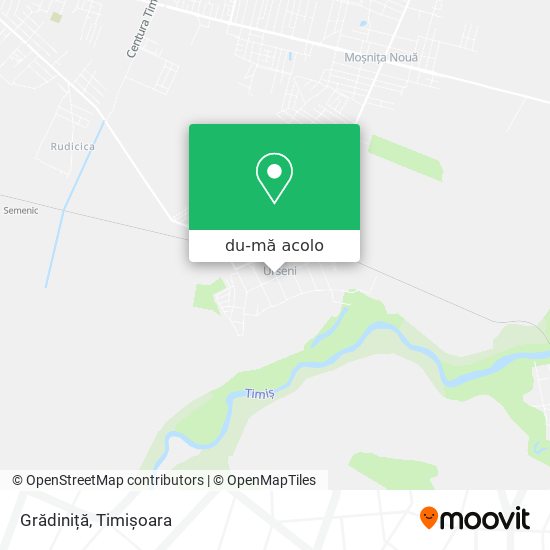 Hartă Grădiniță