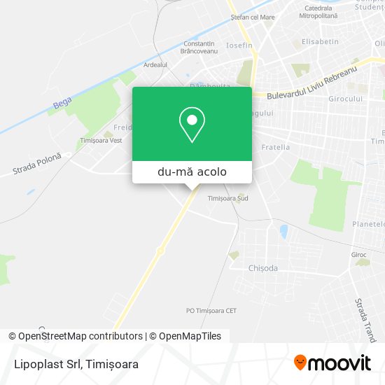 Hartă Lipoplast Srl