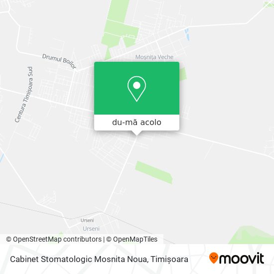 Hartă Cabinet Stomatologic Mosnita Noua